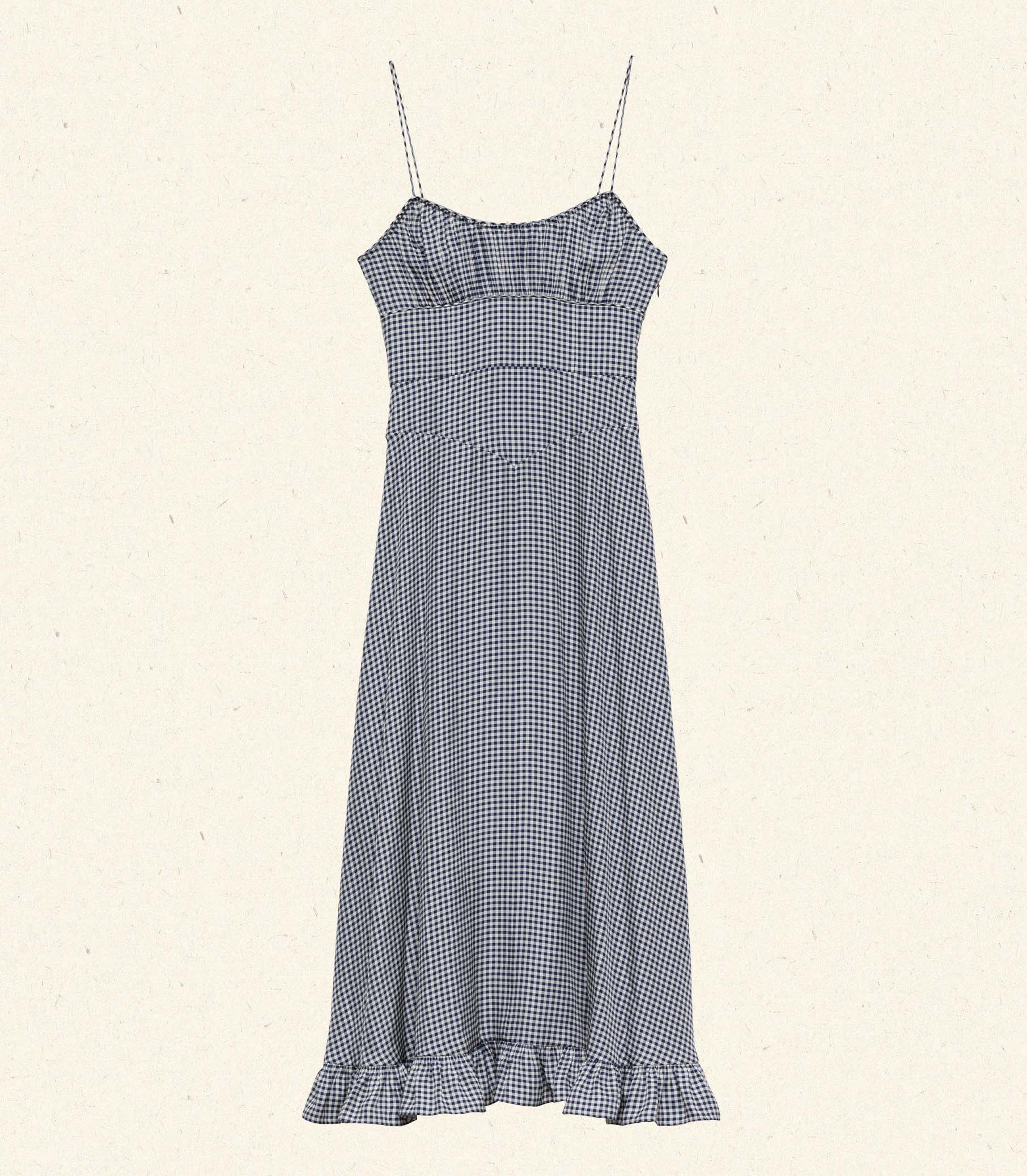 HMD -- ROSARIA DRESS -- SANTA MARINA GINGHAM