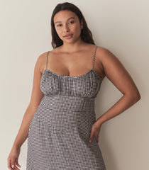 HMD -- ROSARIA DRESS -- SANTA MARINA GINGHAM
