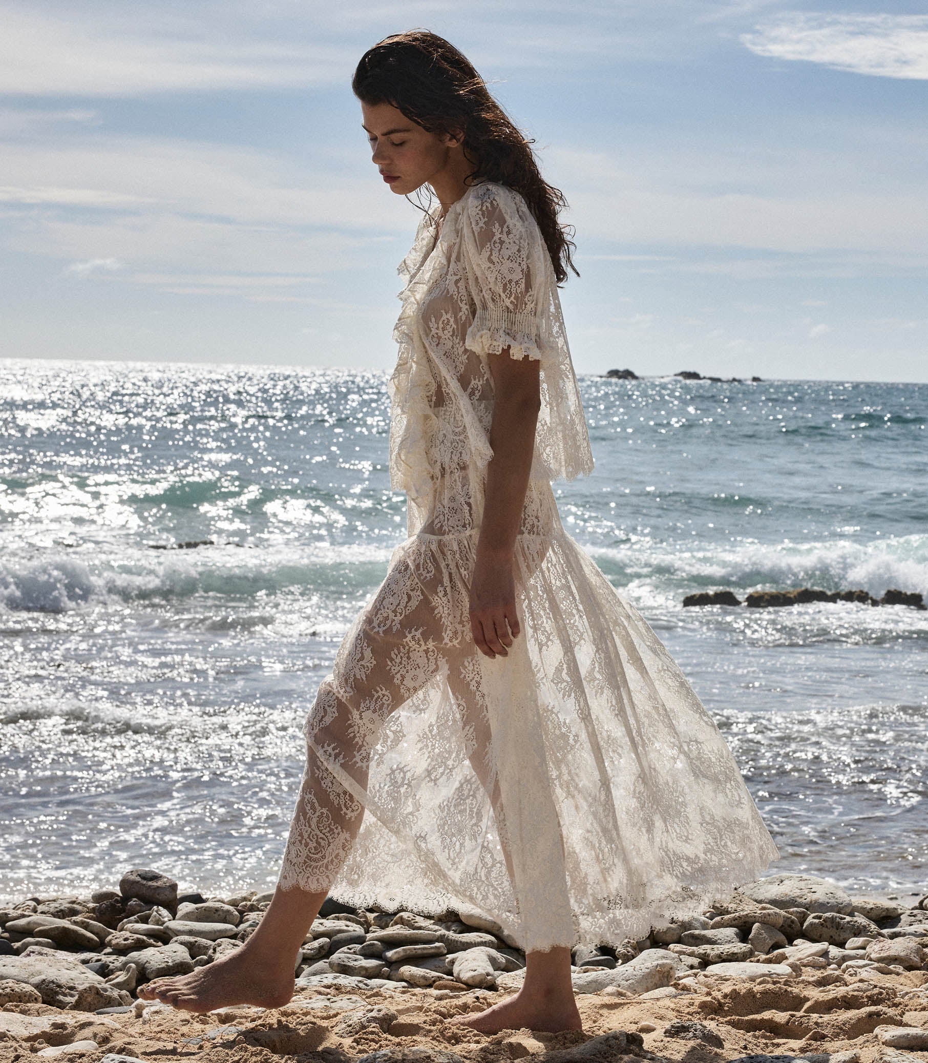 HMD -- SEBASTIANE SKIRT -- SEA SALT
