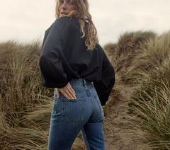 HMD -- THE JANE BLOUSE -- BLACK