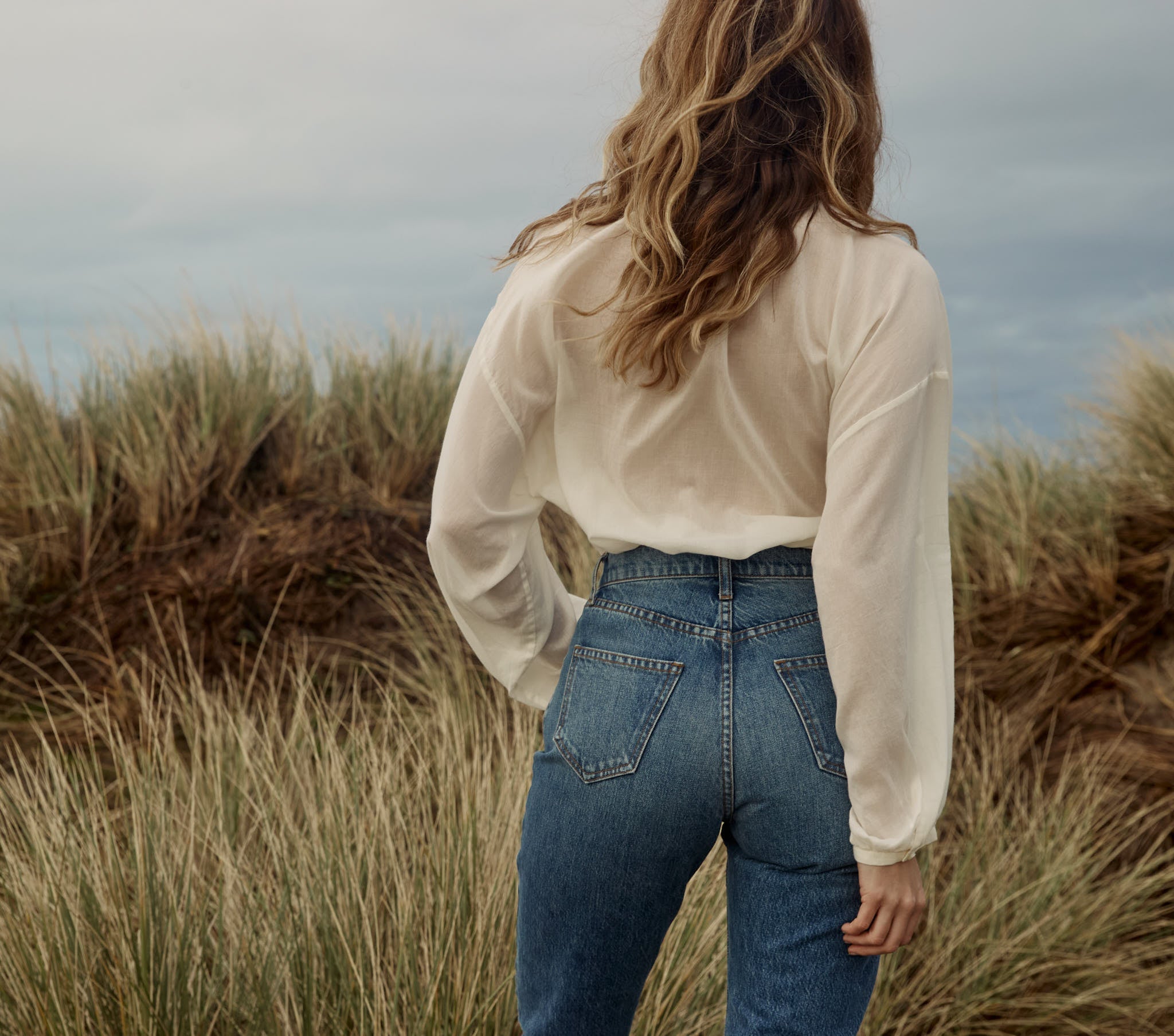 HMD -- THE JANE BLOUSE -- SALT