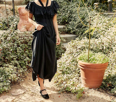 HMD -- SICILIA DRESS -- BLACK