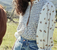 HMD -- SILENE TOP -- FLORAL MEADOW