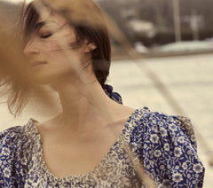 HMD -- SIMONETTA DRESS -- JESSAMINE CALICO PATCHWORK