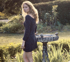 HMD -- SOLANDIS DRESS -- NAVY