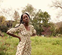 HMD -- ISCHIA DRESS -- SOLSTICE CANYON BLOSSOMS