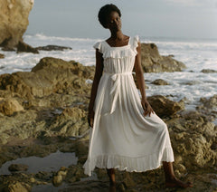 HMD -- SYCAMORE DRESS -- SALT