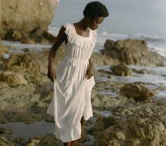 HMD -- SYCAMORE DRESS -- SALT