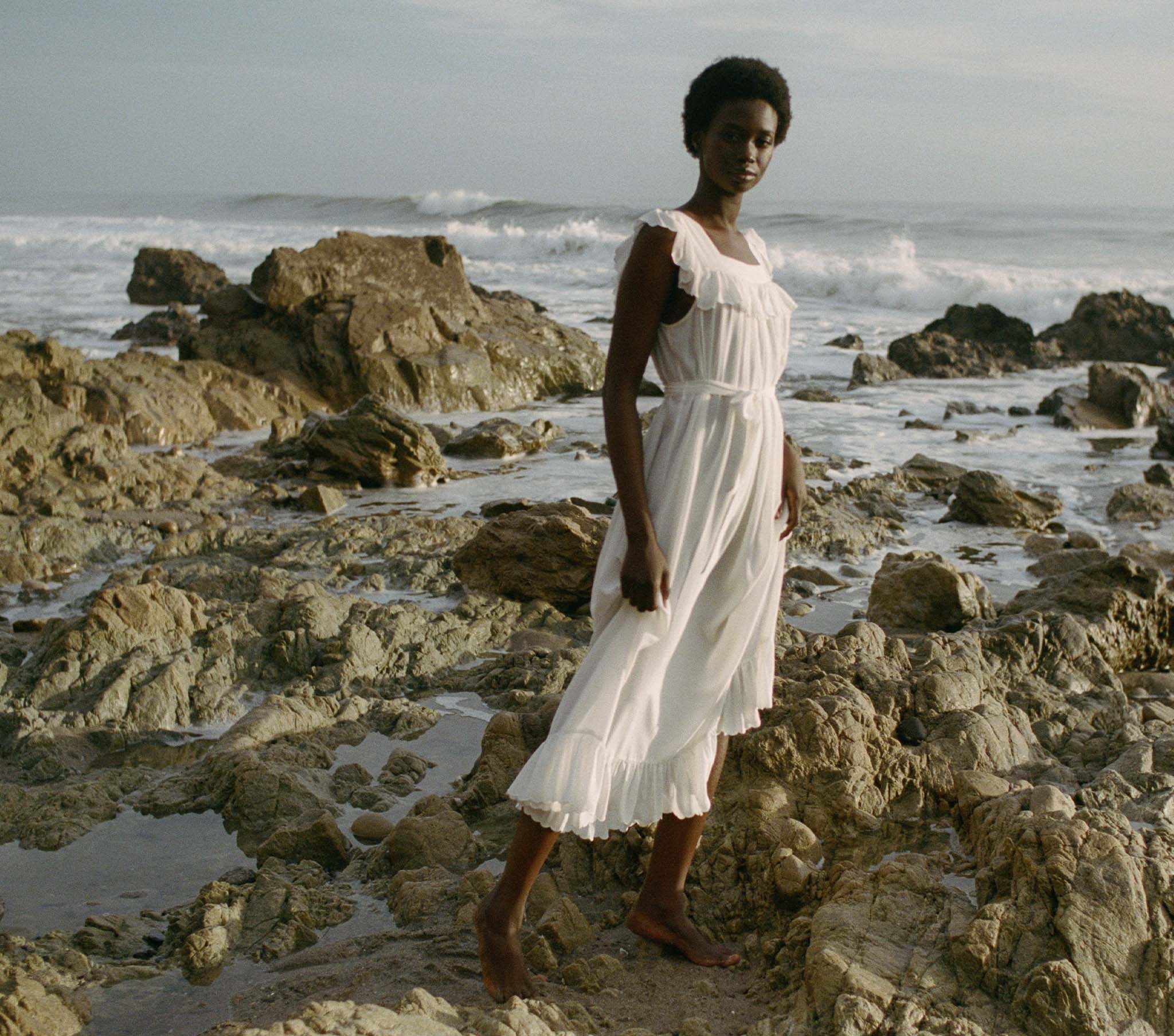 HMD -- SYCAMORE DRESS -- SALT