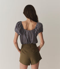 HMD -- TONYA TOP -- DAHLIA IKAT
