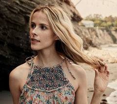 HMD -- THOREAU DRESS -- CREAM LADY BIRD FLORAL