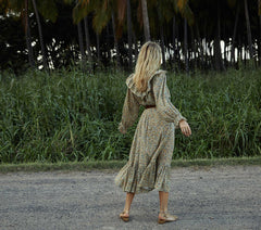 HMD -- VEREDIS DRESS -- SUNSHINE POPPY BELL FLORAL
