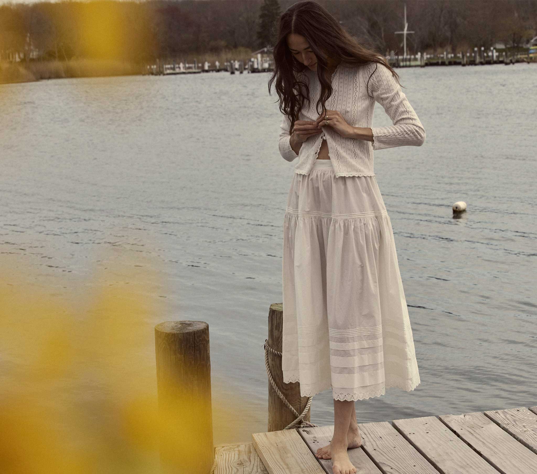 HMD -- SEBASTIANE SKIRT -- POWDER