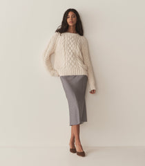 HMD -- WITHROWE SWEATER -- IVORY