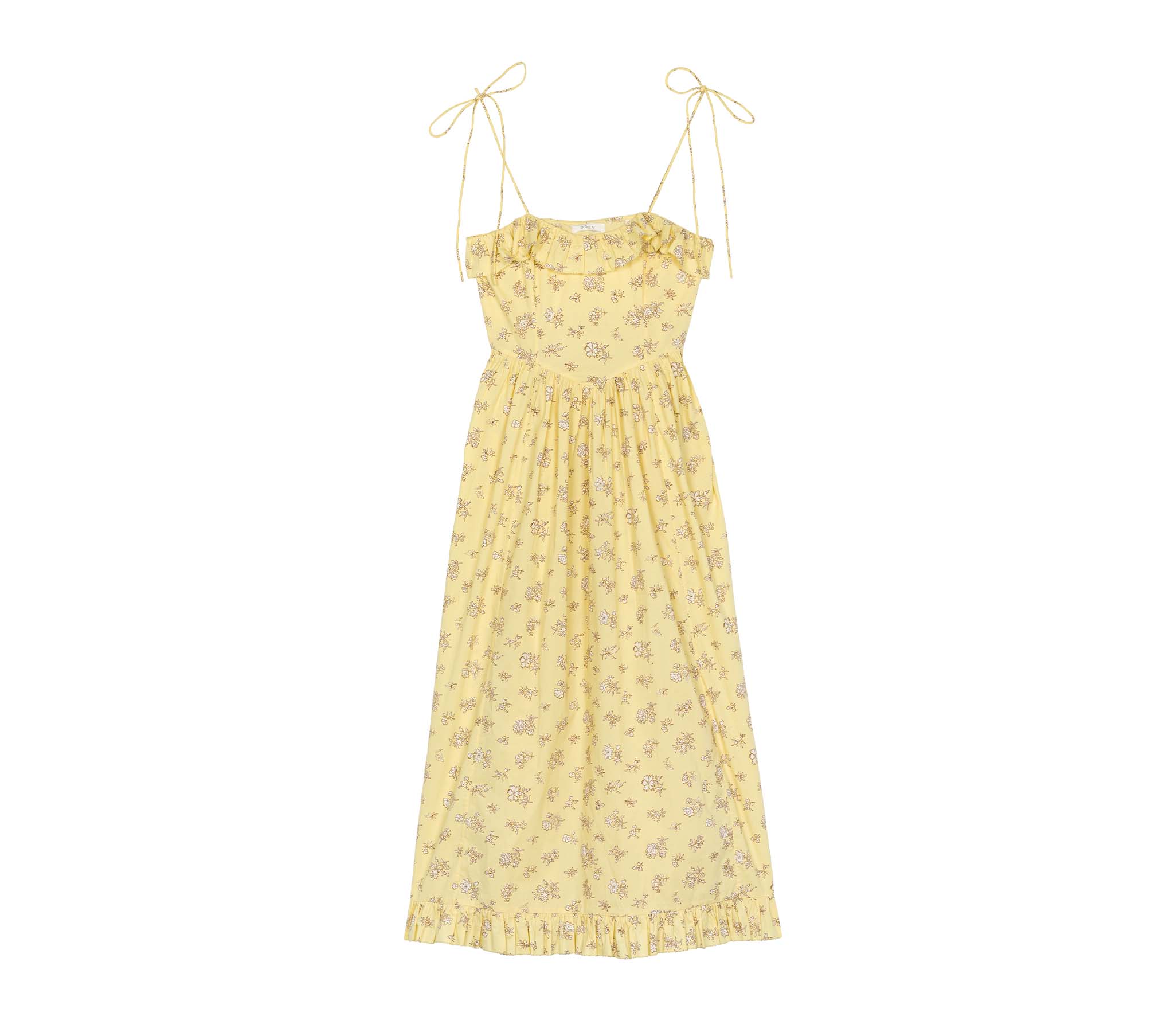 HMD -- WENDELIN DRESS -- SUNSHINE BOUTON DE ROSE