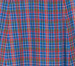 HMD -- THE JANE BLOUSE -- FRENCH PLAID BLUE