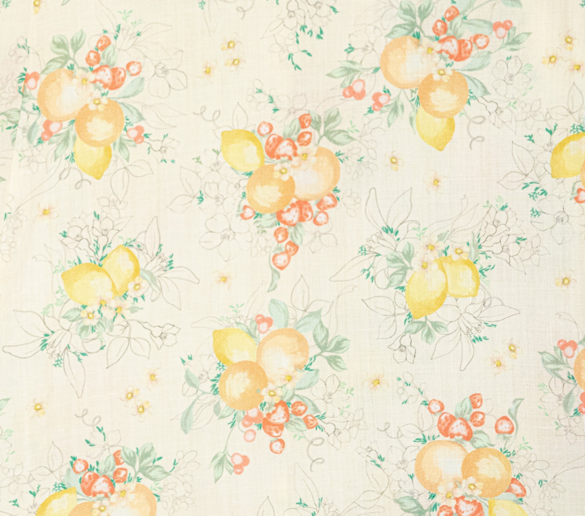HMD -- WISTERIA DRESS -- ORCHARD BOTANICAL PRINT