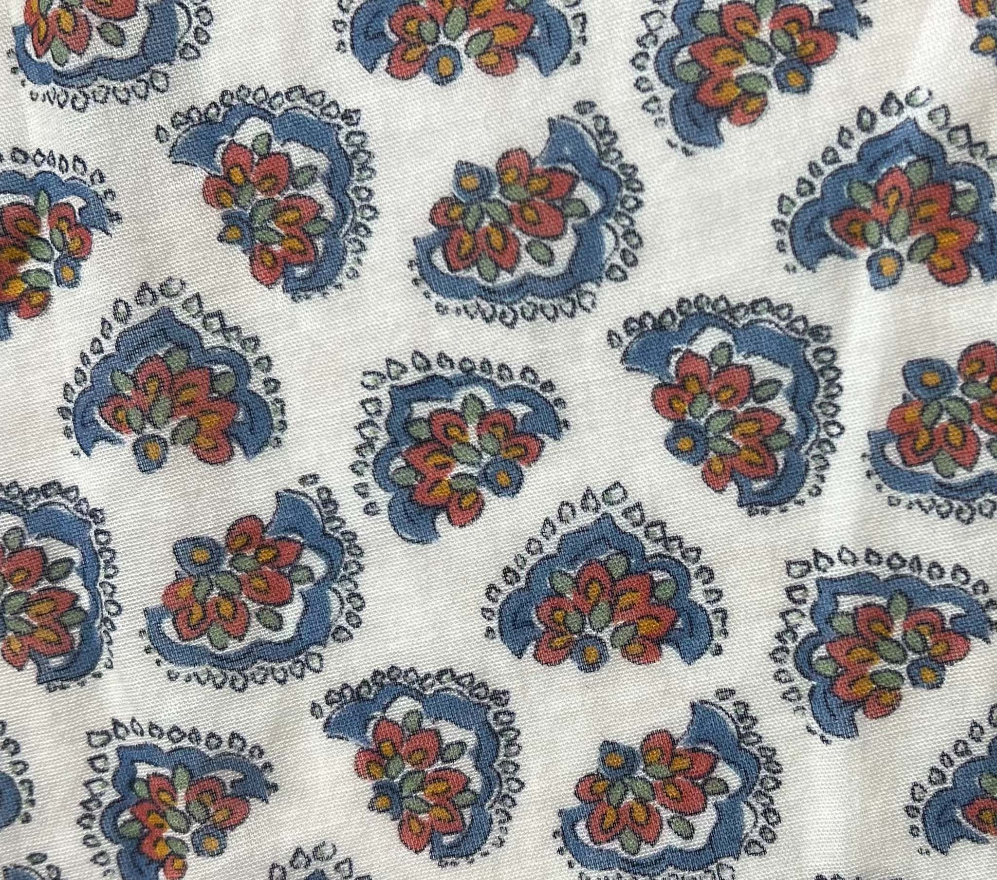 HMD -- EMMARETTA DRESS -- SEA SALT BEDFORD PAISLEY